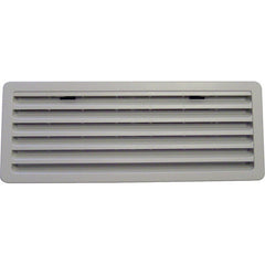 Lüftungsgitterset klein hellgrau 483x186 mm