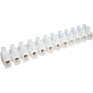 Lüsterklemmen 12-polig 1,5–2,5 mm², weiß