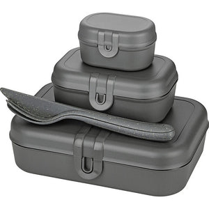 Lunchbox Set koziol PASCAL nature ash grey - 4