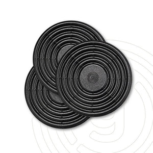 Mag-Up Stapelset 3er – Magnet-Pads schwarz