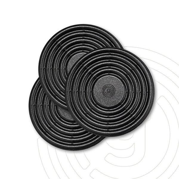 Mag-Up Stapelset 3er – Magnet-Pads schwarz