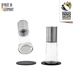 Magnet-Gewürzmühlen Set – 2 in 1 mit Nano-Gel-Pads