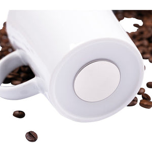 Magnet-Henkeltasse 2er-Set Porzellan weiß - 3