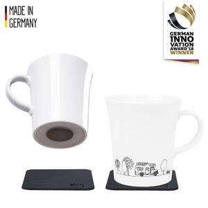 Magnet-Henkeltassen silwy CAMPING 2er Set