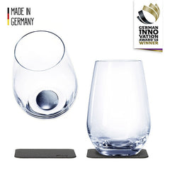 Magnet-Kristallgläser LONGDRINK 2er-Set 400 ml