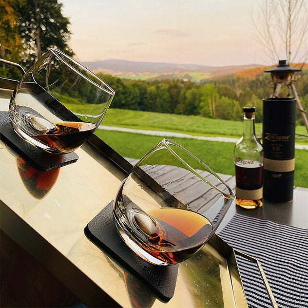 Magnet-Kristallgläser WHISKY 2er-Set 250 ml - 5