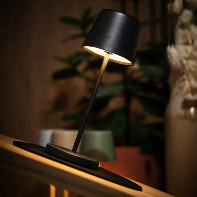 Magnet-Leuchte MONACO BLACK - dimmbar & Akku