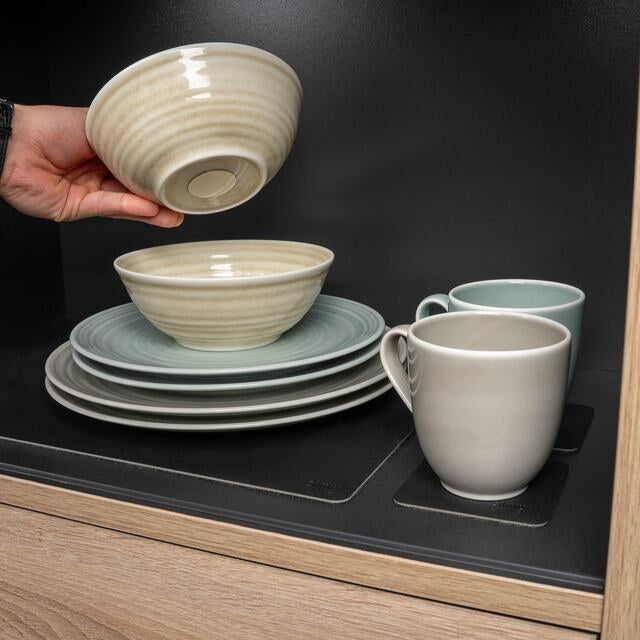 Magnet-Porzellan-Geschirr 11-tlg. – klapperfrei