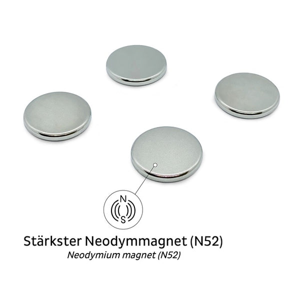 Magnet-POWER-Bundle silwy Weiß 12-tlg. Set - 11