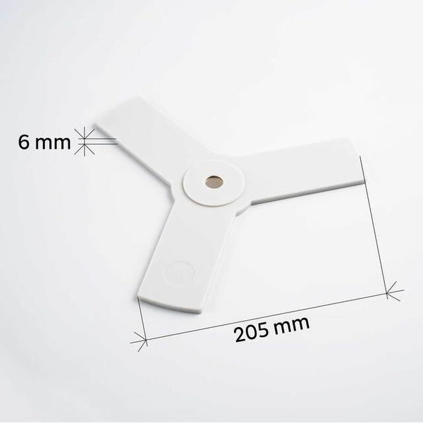 Magnet-Sandwich-Bundle silwy grey (5er)