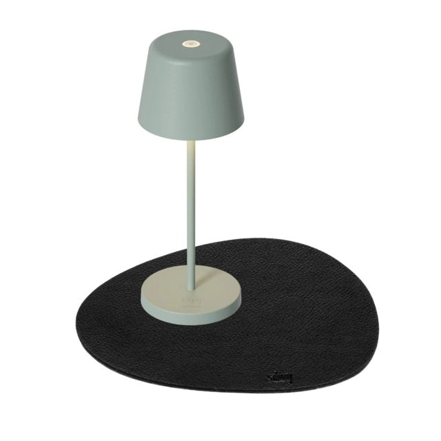 Magnet-Solarlampe MONACO olivgrün + Platzset
