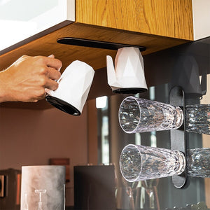 Magnet Tasse silwy mit Nano-Gel-Pad – weiß - 7