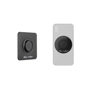 Magnet-VACUUM-Patch inkl. VACUUM sticky base schwarz