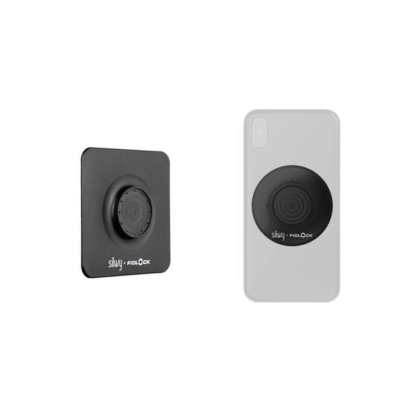 Magnet-VACUUM-Patch inkl. VACUUM sticky base schwarz