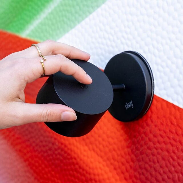 Magnet-Wandleuchte SPOTY 7,5 cm Schwarz - 11