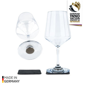 Magnet Weingläser aus Kunststoff – 2 Stück