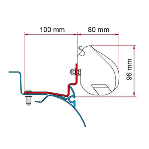 Markisenadapter Thule für F35 Pro - 2-tlg.