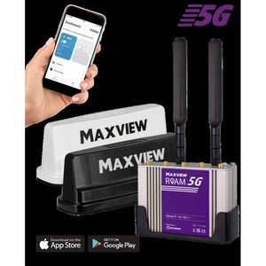 MAXVIEW Roam 5G Antenne & Router (4x4 MIMO) schwarz