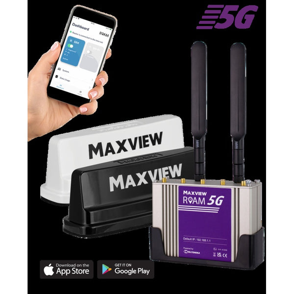 MAXVIEW Roam 5G Antenne & Router (4x4 MIMO) schwarz