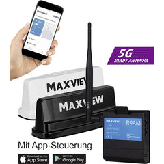 MAXVIEW Roam Campervan Antenne & Router – schwarz
