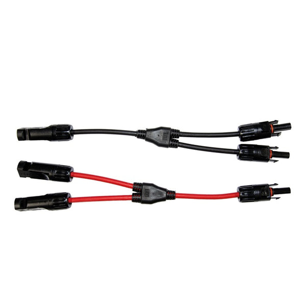 MC4 Solar-Verbindungskabel-Set rot | campere