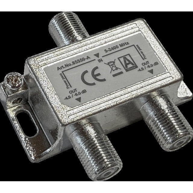 MEGASAT 2-fach Sat-Verteiler - F-Anschlüsse