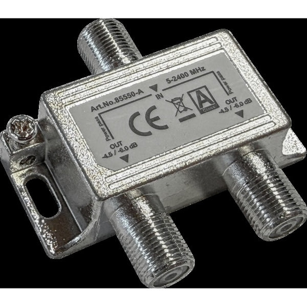 MEGASAT 2-fach Sat-Verteiler - F-Anschlüsse