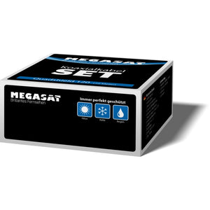 MEGASAT Koaxialkabel QuadShield 120 10 m + F-Stecker