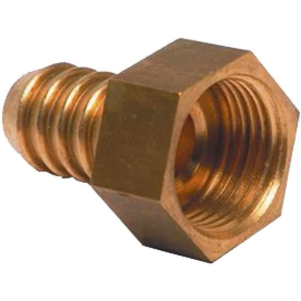 Messing-Tülle gerade 1/2 Zoll x 10 mm - Robust & Langlebig