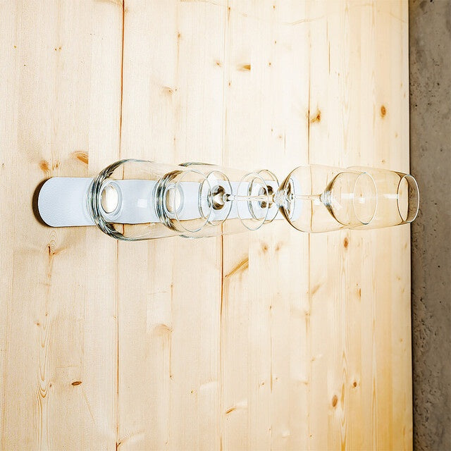 Metall-Leiste silwy 50 cm weiß für Magnetgläser