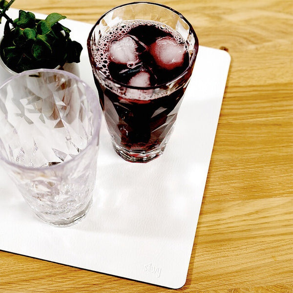 Metall-Nano-Gel-Matte silwy WHITE – rutschfest - 2