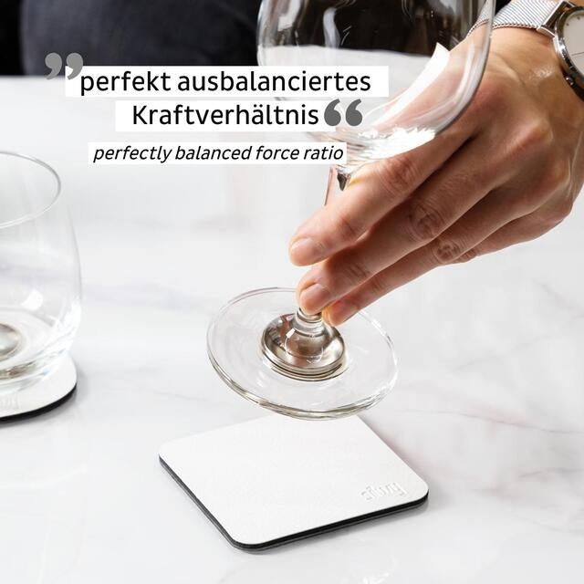 Metall-Nano-Gel-Pads 2er Set in Weiß