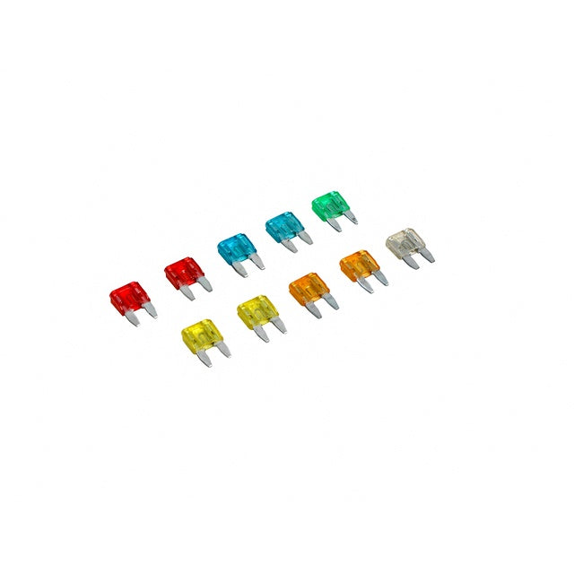 Mini Flachsicherungs-Set für KFZ | 10-tlg