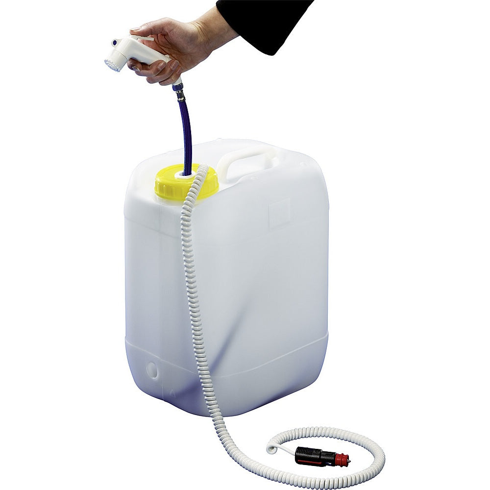 Mobil Dusche 12V mit Kanister für Camping