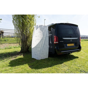 Mobiler Duschvorhang Cascata - Weiß - 3