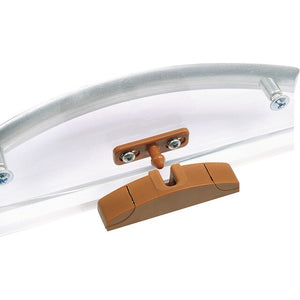 Möbelschnäpper Ockerbraun 2-tlg. für Caravan