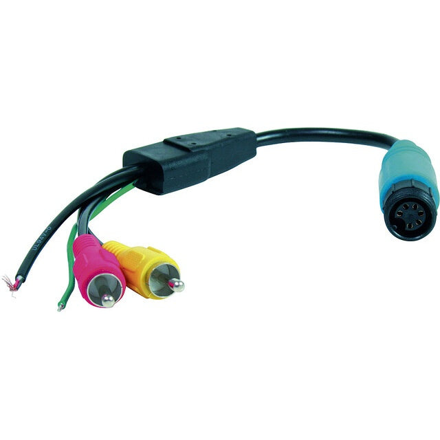 Monitor Adapter 6-pol. auf Cinch Stecker von Caratec