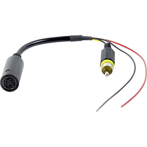 Monitor Adapter Caratec 4-pol. auf Cinch