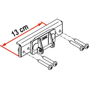 Montage Kit FIAMMA Carry Bike Dethleffs bis 2010 - 3
