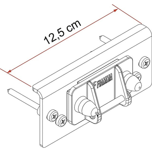 Montage Kit FIAMMA für Dethleffs ab 2016 - 3