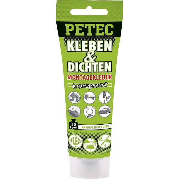 Montagekleber transparent 80g von PETEC