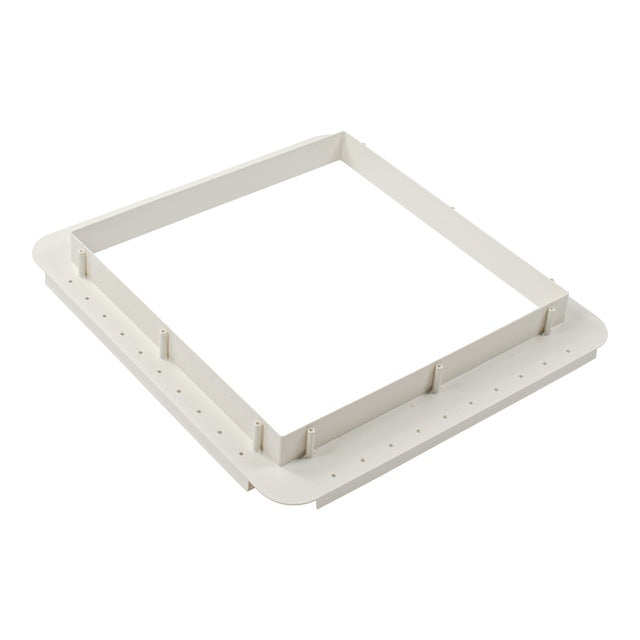 Montagerahmen Mini-Heki 43-60mm RAL9001
