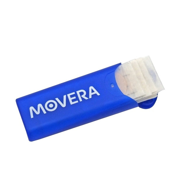 Movera Pflasterbox blau – 10 einzeln versiegelte Pflaster