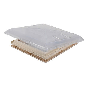 MPK Dachluke Modell 4600k Kombirollo Dauerbelüftung 150 cm² in grau und weiß