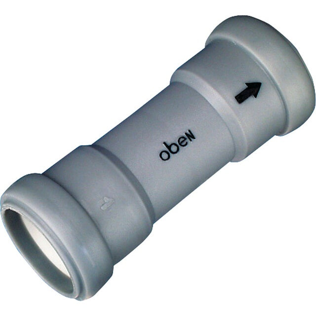 Muffe mit RS-Ventil 28 mm für AW-Rohrsysteme