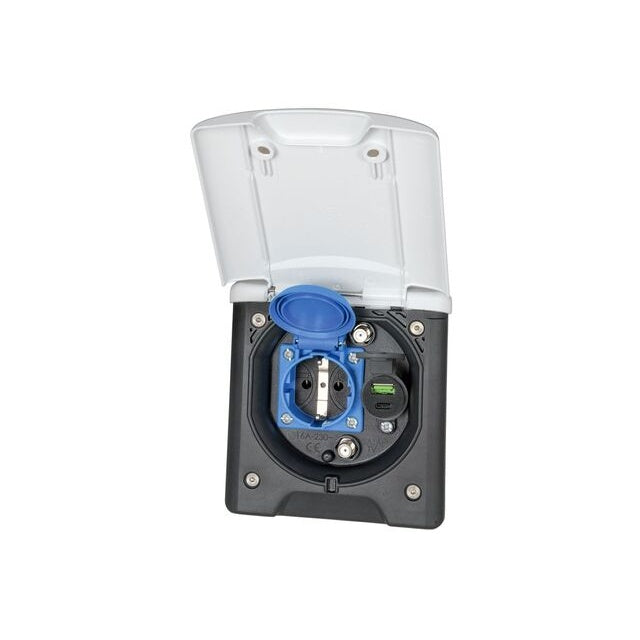 Multifunktionssteckdose mit USB-C/A für TV