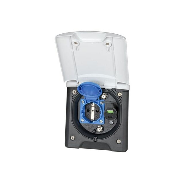 Multifunktionssteckdose mit USB-C/A für TV