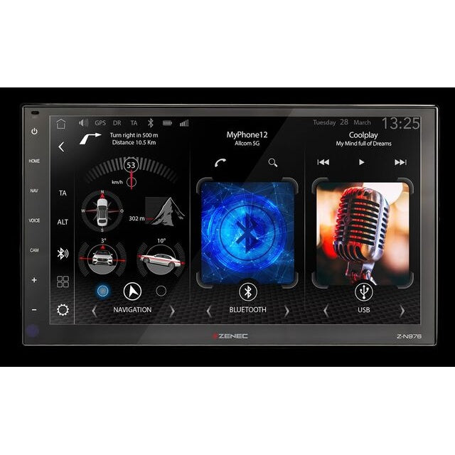 Naviceiver ZENEC Z-N976 mit 9 Zoll Display