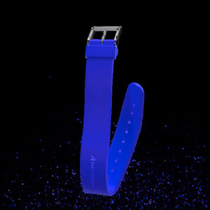 NFC Silikonarmband THITRONIK M – blau