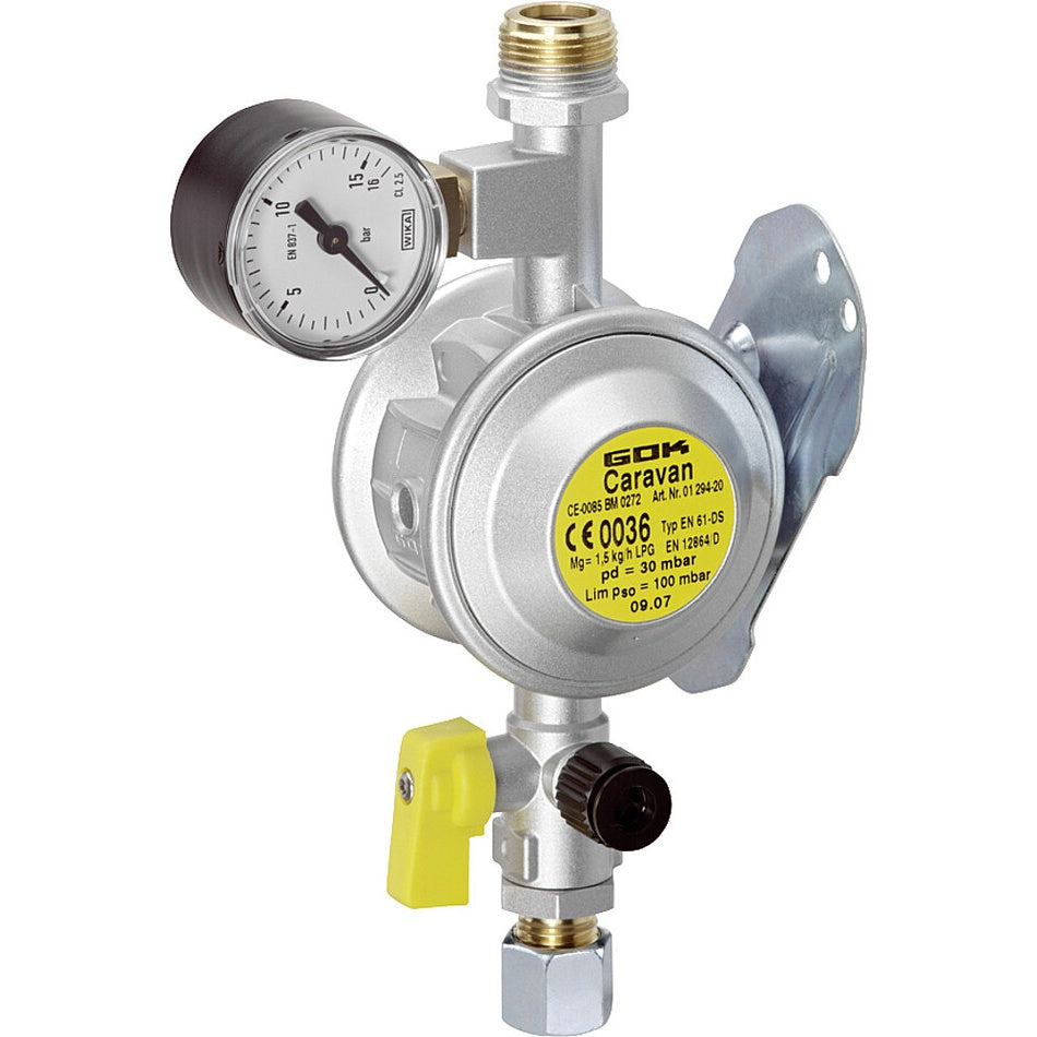 Niederdruckregler GOK Caramatic Basic 30 mbar